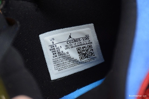 Bmlin Air Jordan Fearless the CU2805-100 Blue Great SE Mid 1 0822